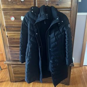 A & F down coat